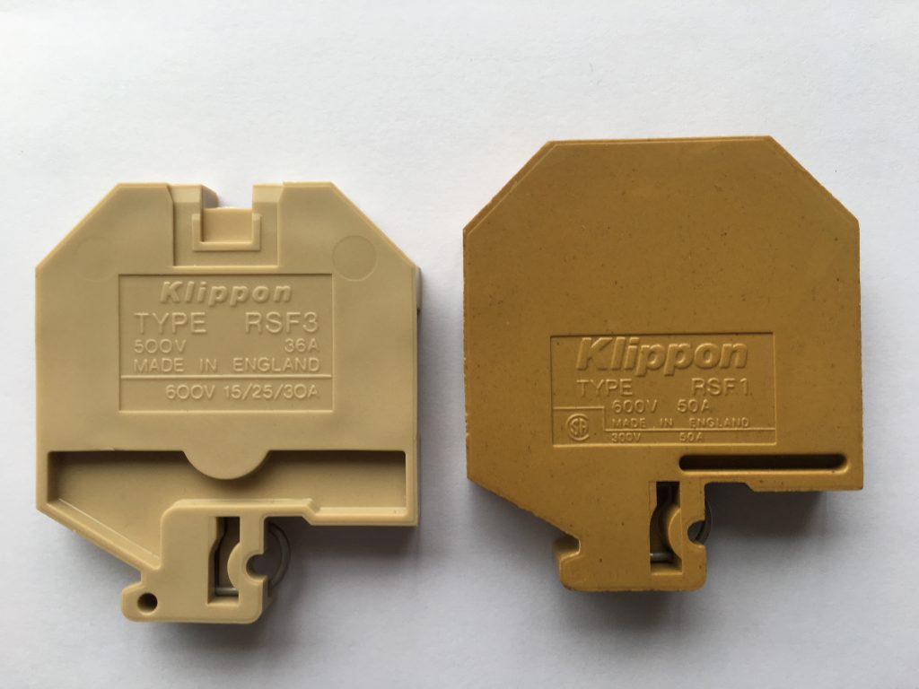 WEIDMULLER SAK SERIES SPRING LOADED FEED-THROUGH TERMINALS FOR TS32 DIN ...